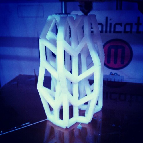 After a month&#8217;s hiatus, my Replicator is back online. (Taken with Instagram)